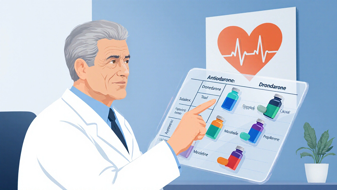 Amiodarone vs Alternatives: Detailed Comparison of Antiarrhythmic Drugs