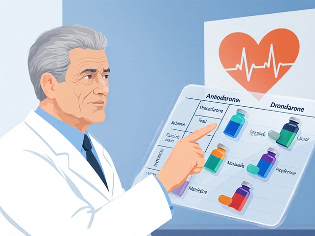 Amiodarone vs Alternatives: Detailed Comparison of Antiarrhythmic Drugs