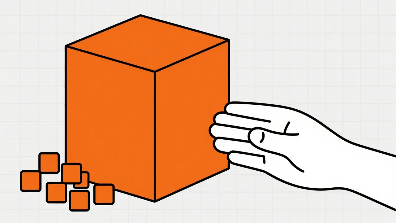 Bauhaus style graphic showing bulk savings for diabetes meds